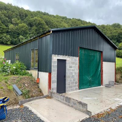 45ft x 30ft Garage in Llanilar